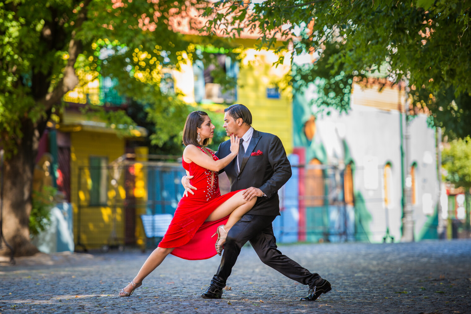Un couple de danseur de tango argentin à Buenos Aires