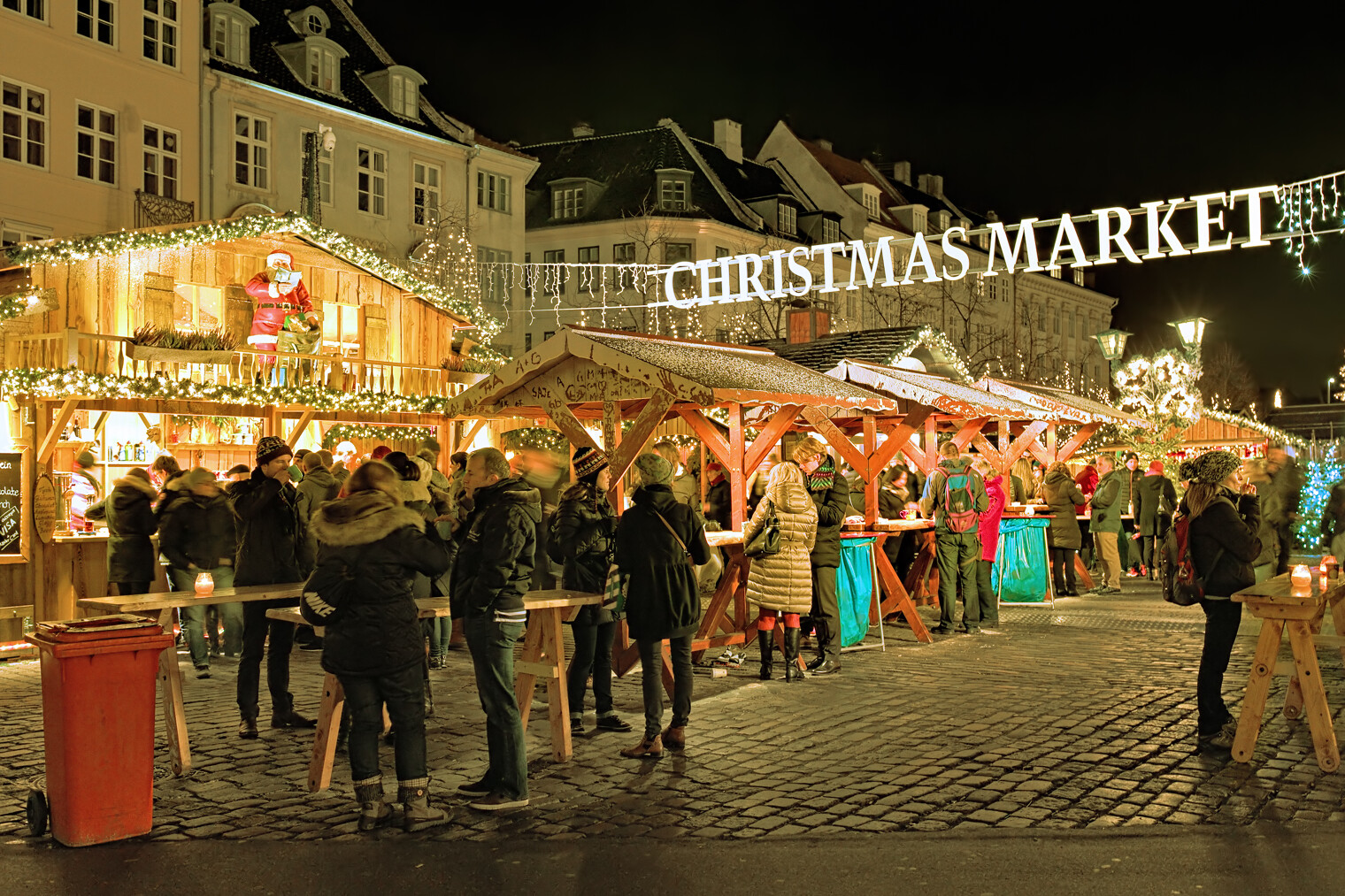 Le marché de Noël de Copenhague au Danemark