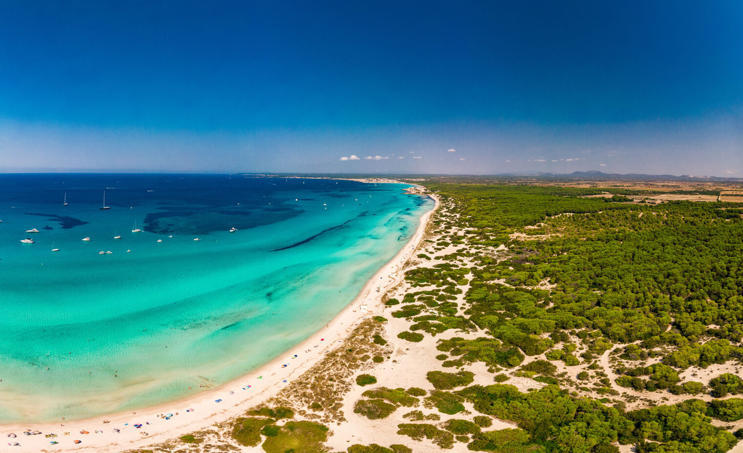 La plage d'Es Trenc