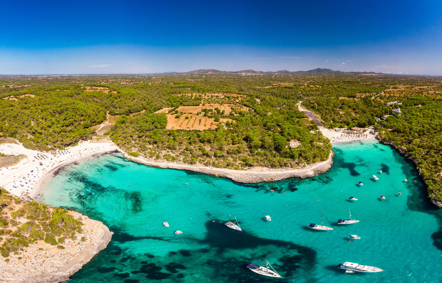 La mer du parc naturel de Mongragò