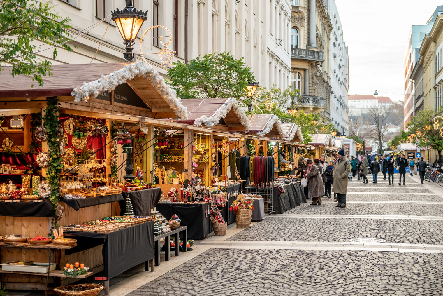 Le marché de Noël de Budapest en Hongrie