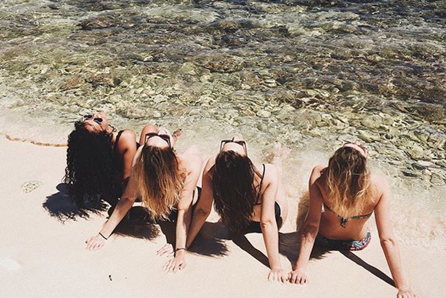 les copines à la plage