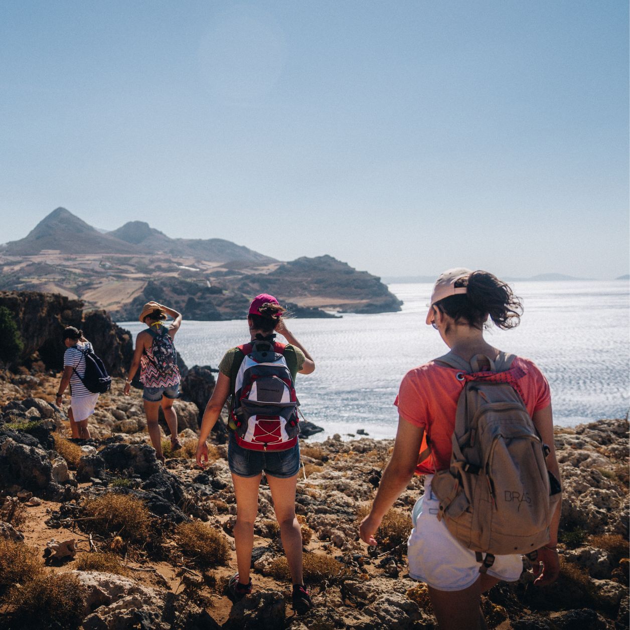 Groupe de femmes en Crète