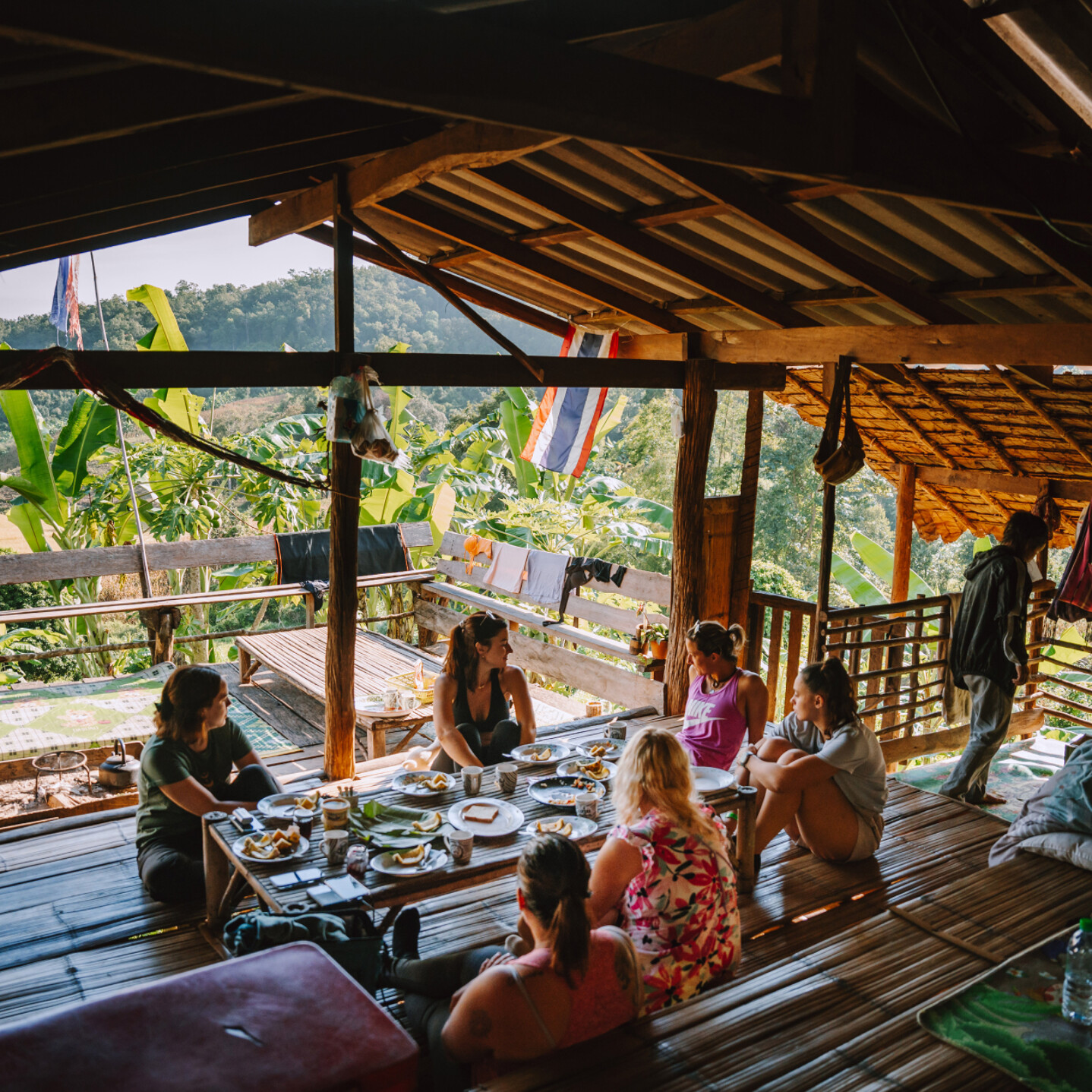 Groupe de femmes en Thaïlande