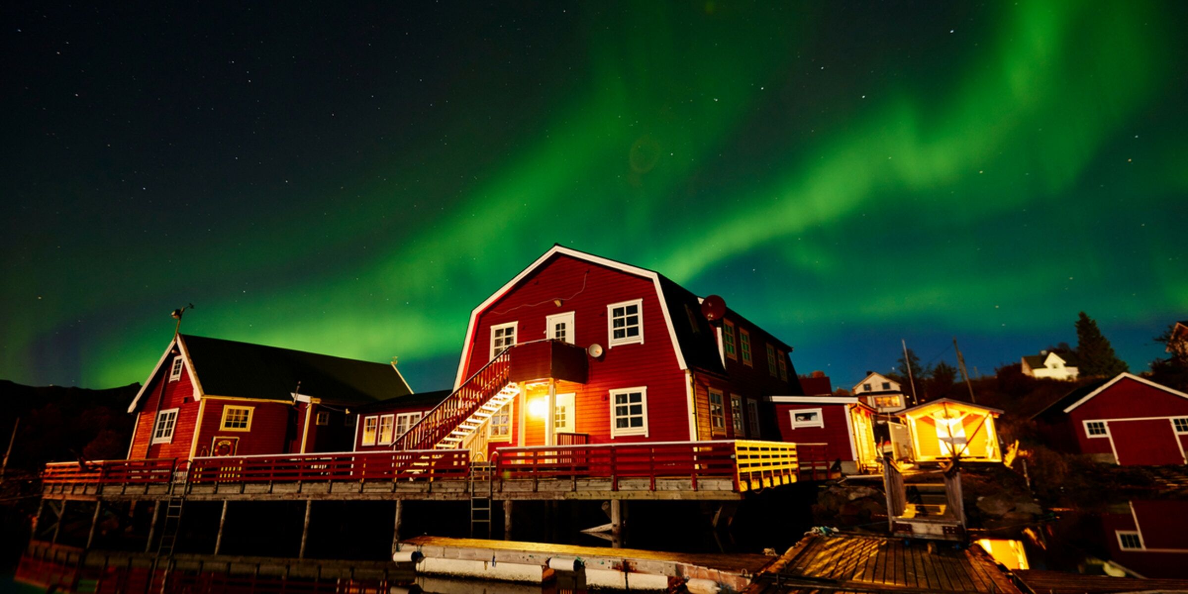 Arrivée à l'aéroport d'Harstad