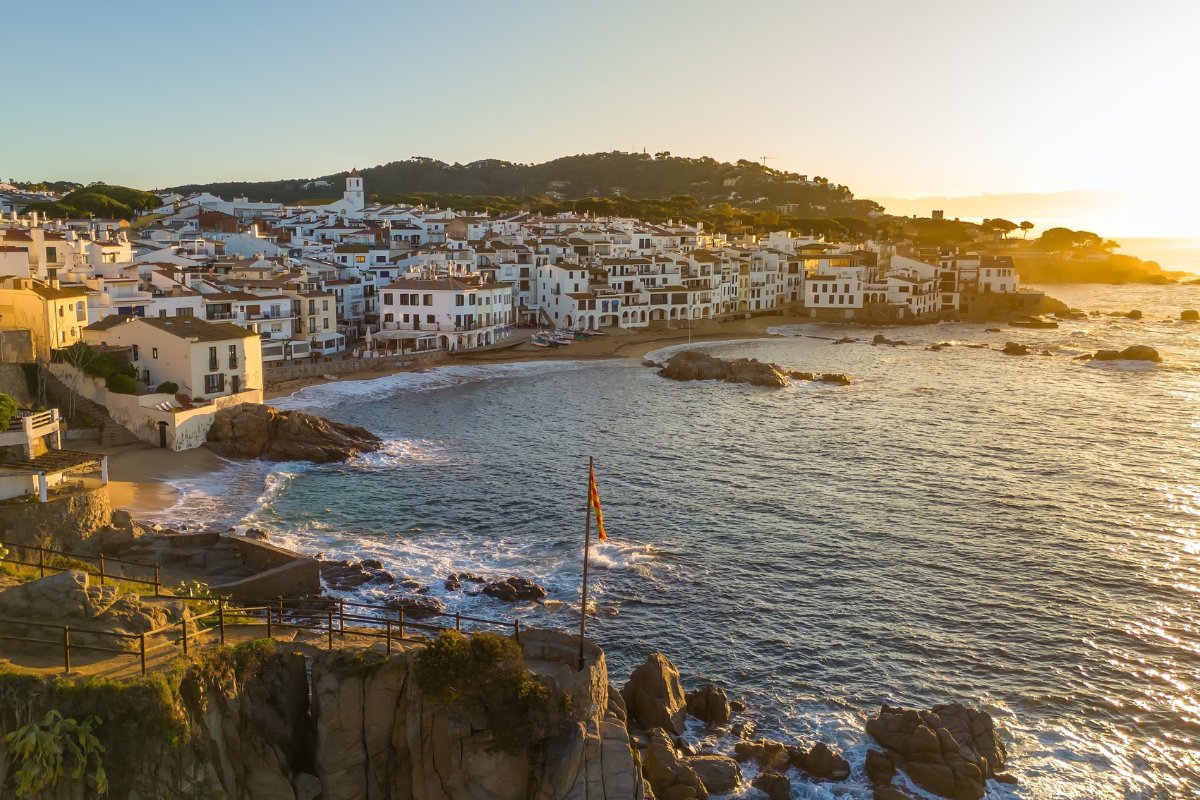 Pineda de Mar : visite de Calella et dégustation