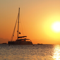 Tamarindo : matinée libre et catamaran au coucher du soleil