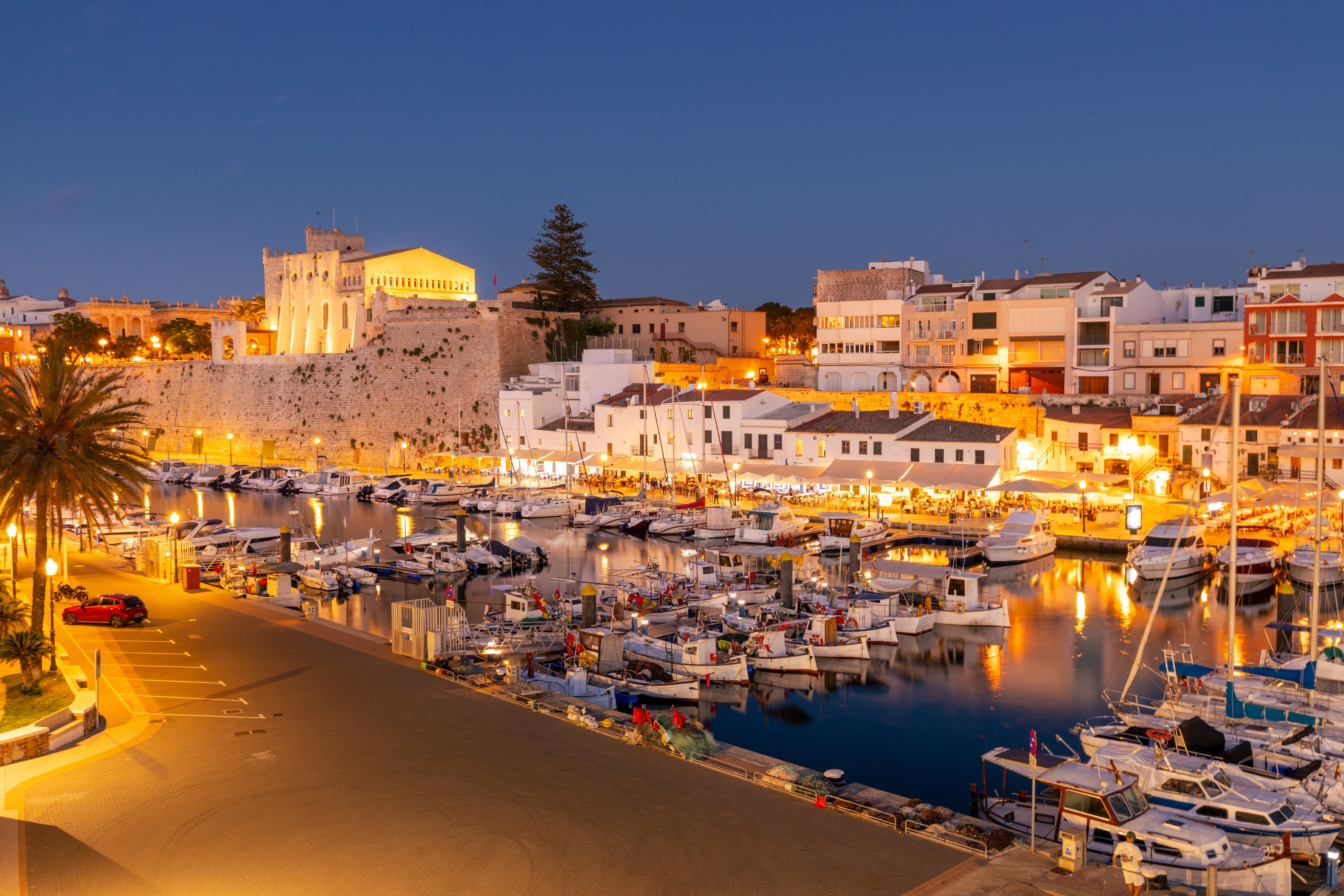 Cala en Porter : balade nocturne à Ciutadella 