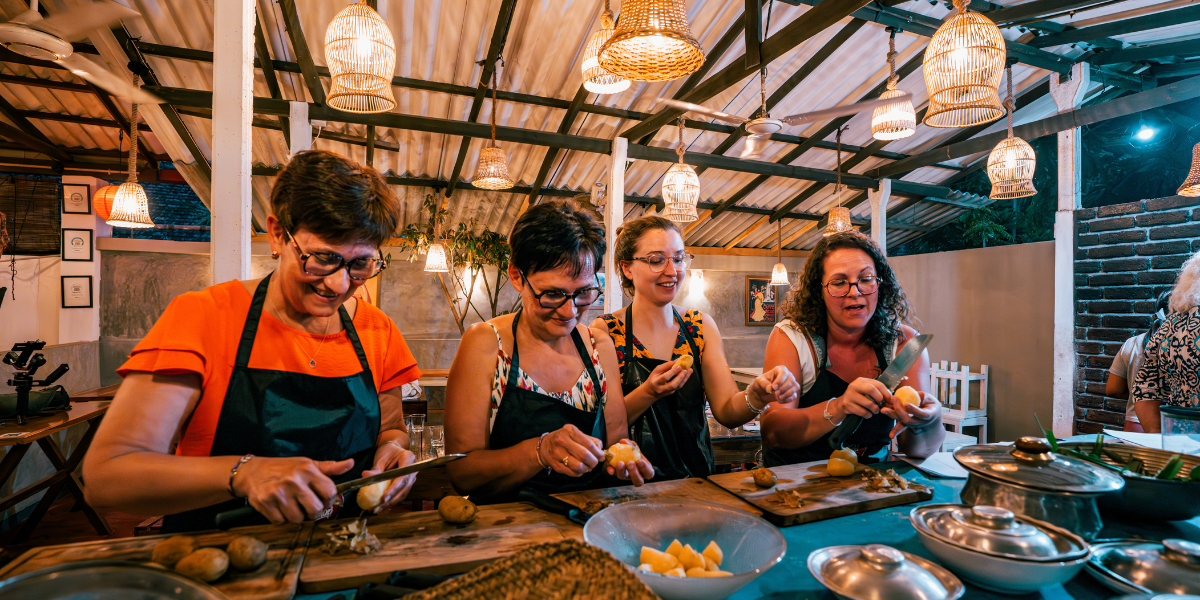 Snorkeling et cours de cuisine