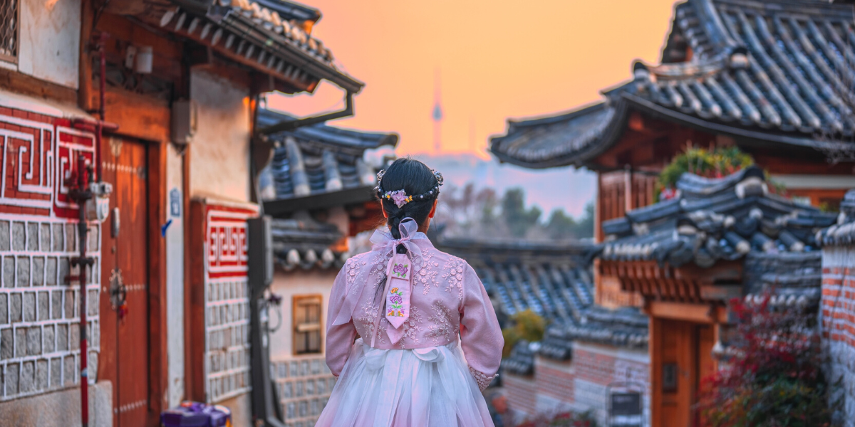 Exploration du Séoul traditionnel en costume coréen 