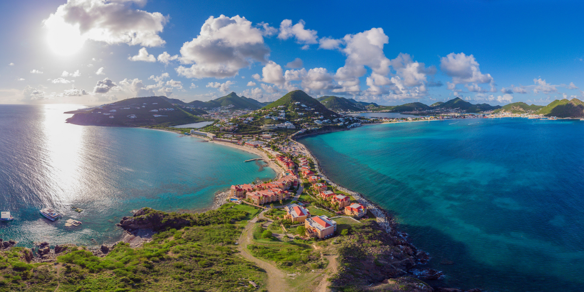 Arrivée à St Martin