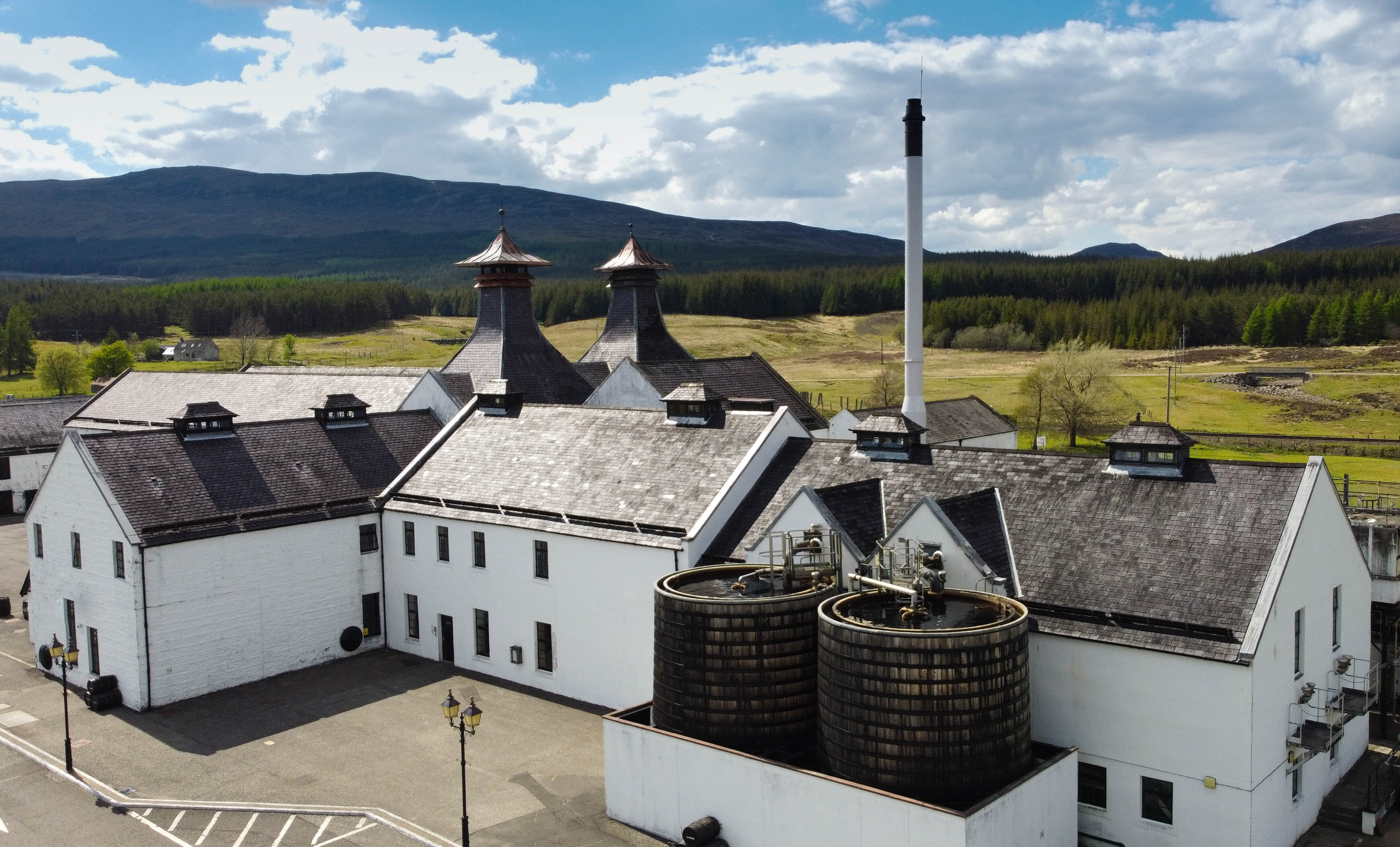 Distillerie de whisky et Inverness