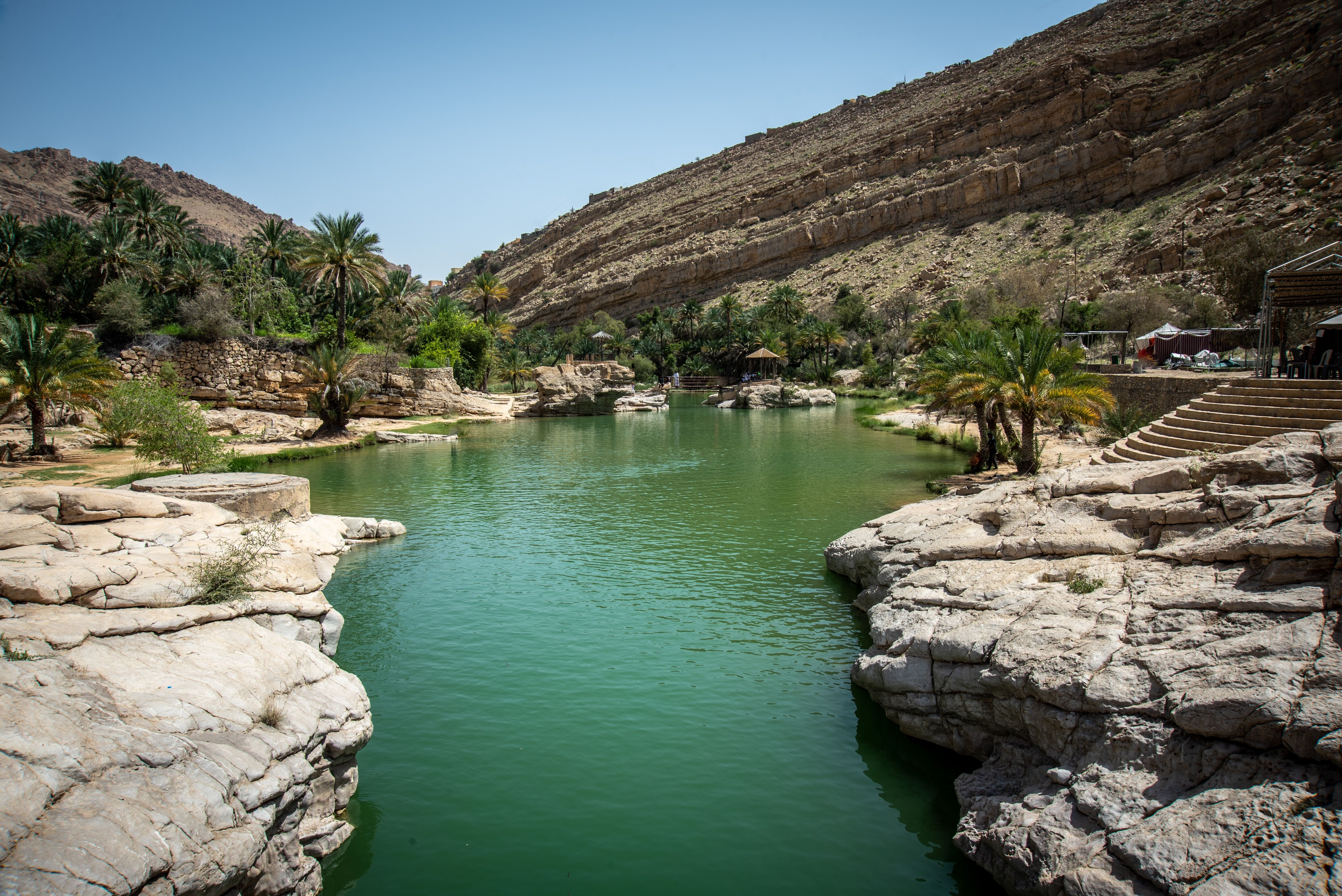 Wadi Bani Khalid : randonnée et baignade 