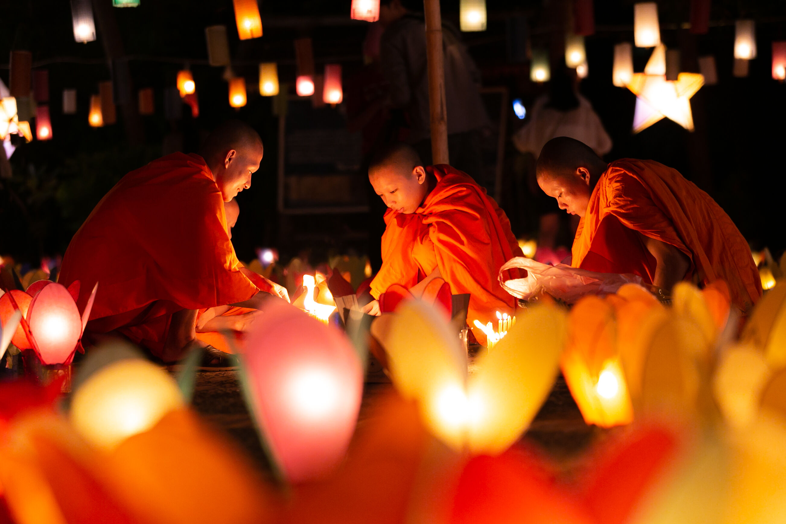 Luang Prabang : Fête des Lumières 
