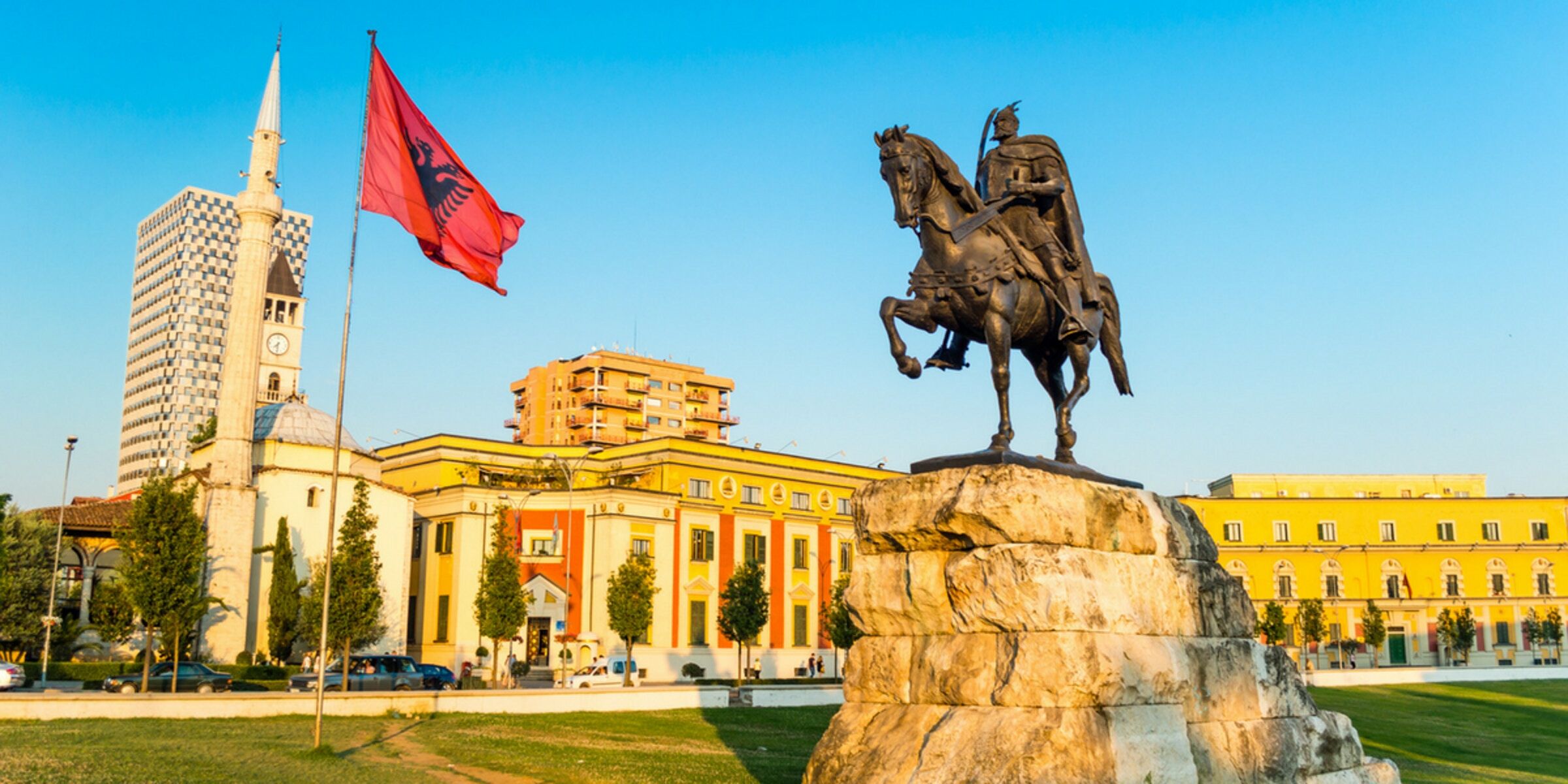 Arrivée à Tirana