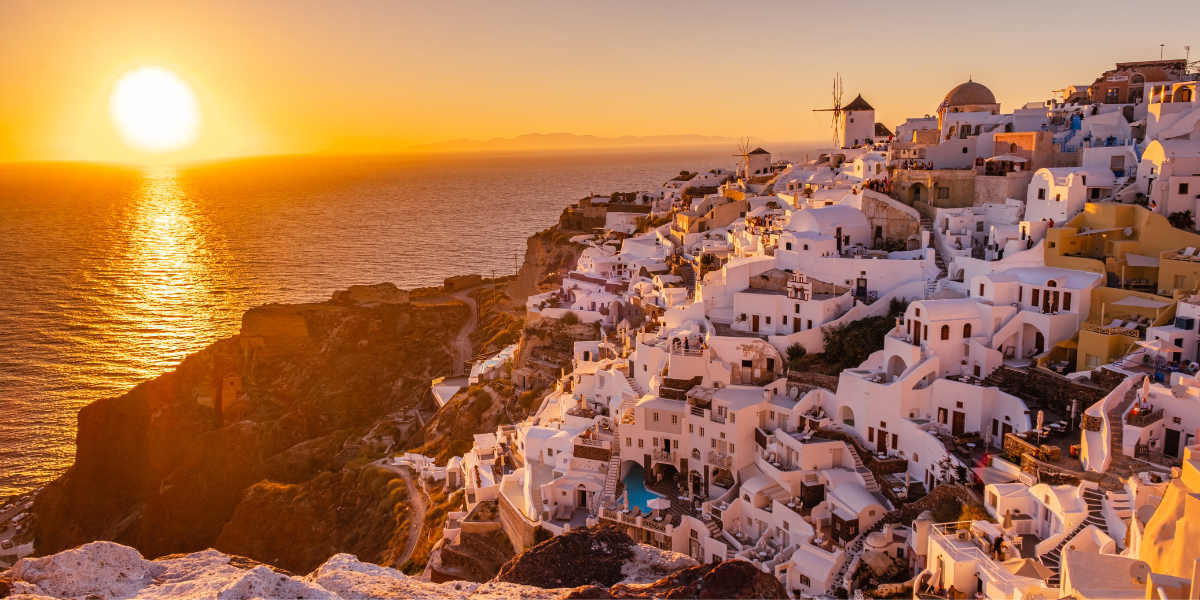 Santorin : journée libre et coucher de soleil à Oia 