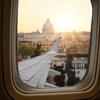 Rome : Vol retour