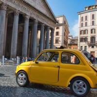 Rome : tour en Fiat 500 vintage