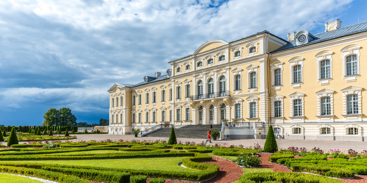De Vilnius à Riga par le Chateau de Rundāle