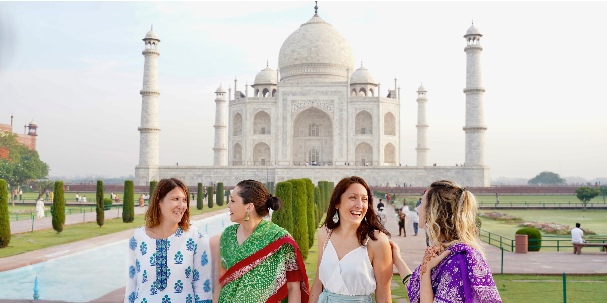 Agra (Taj Mahal) - Delhi