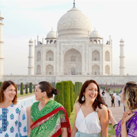 Agra (Taj Mahal) - Delhi