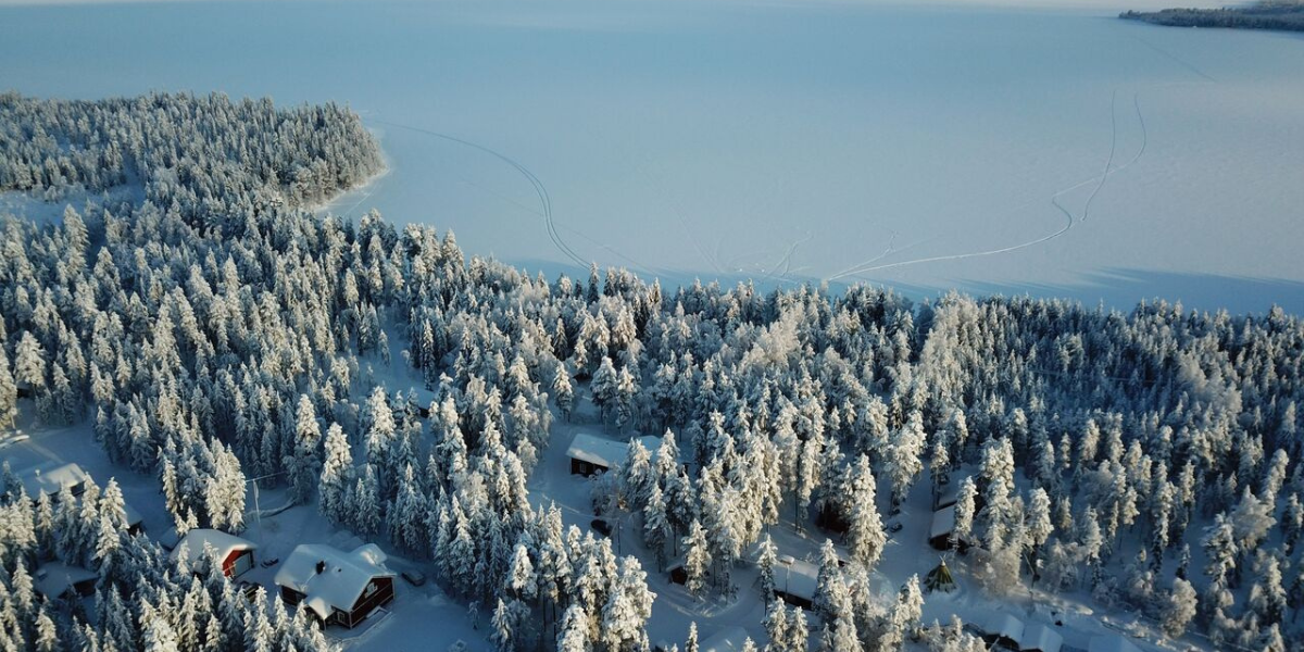 Arrivée sur le cercle polaire