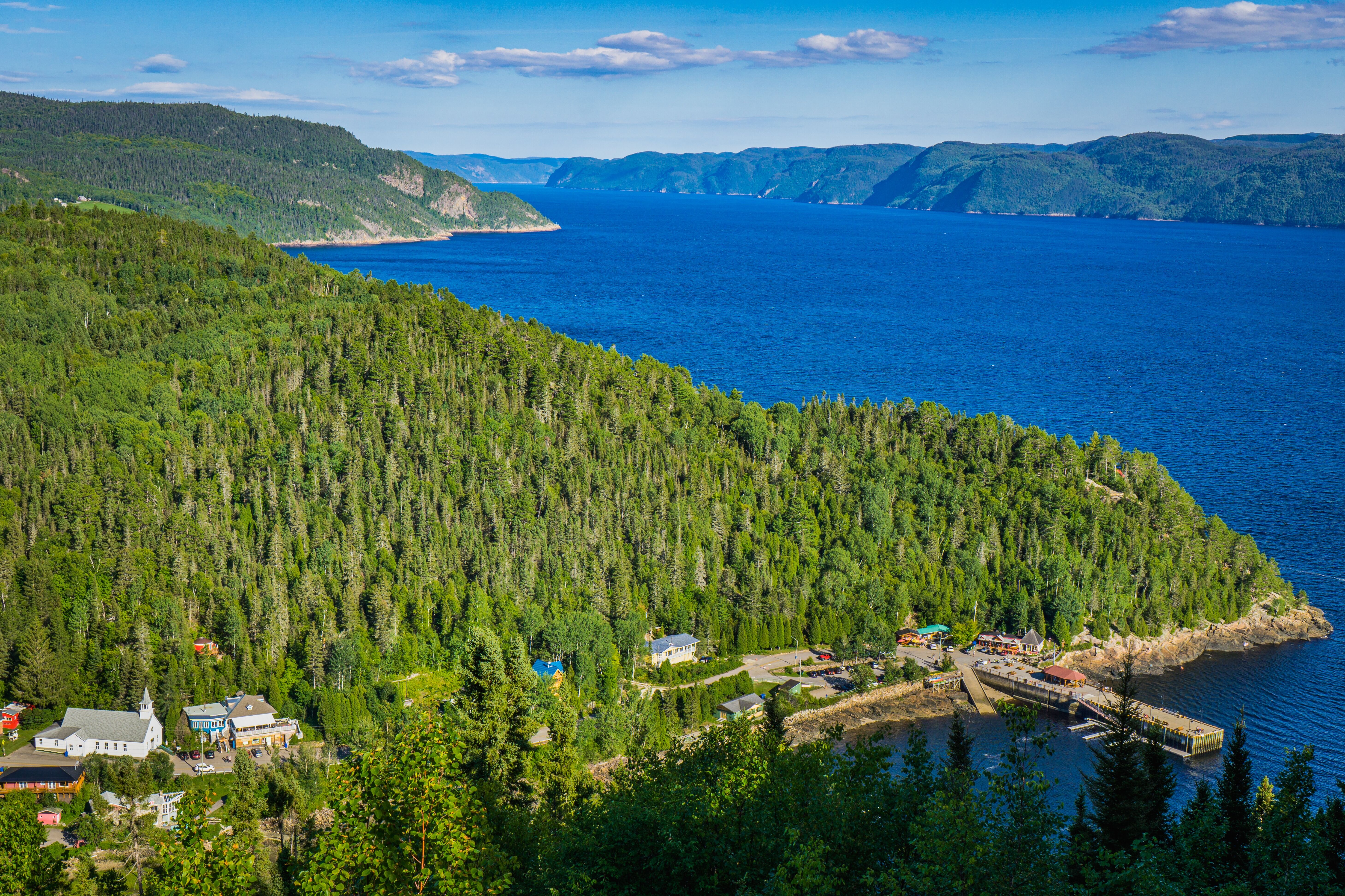 Charlevoix - Fjord du Saguenay - Sainte-Rose-du-Nord – Sacré-Cœur 