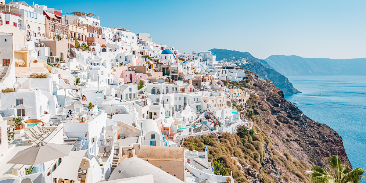 Santorin : vol retour