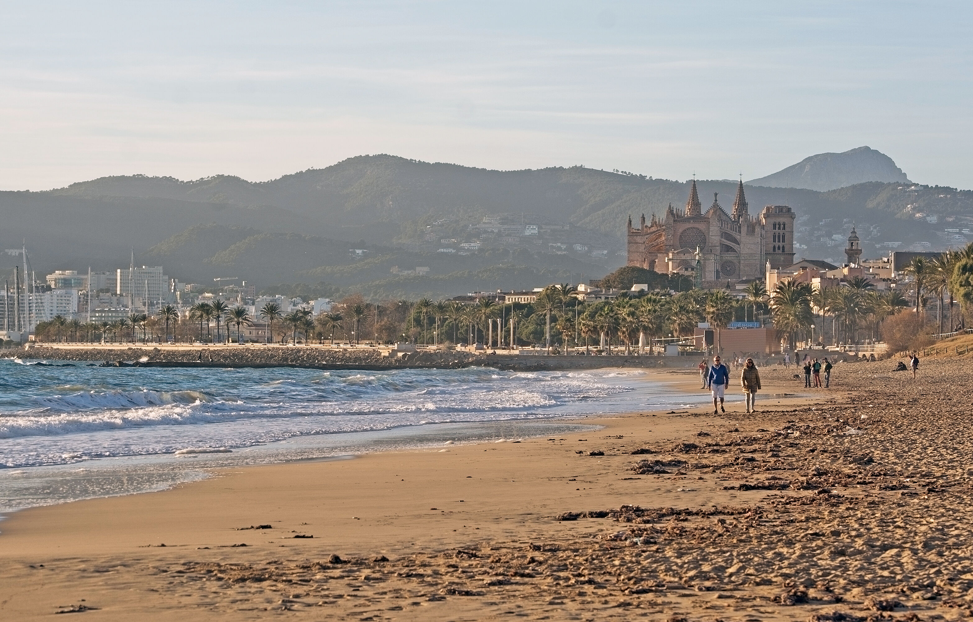 Palma : bain du Nouvel An