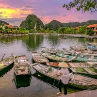 Delta du fleuve rouge & paysages karstiques