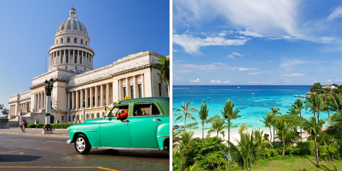 Cuba Vert et Bleu Océan