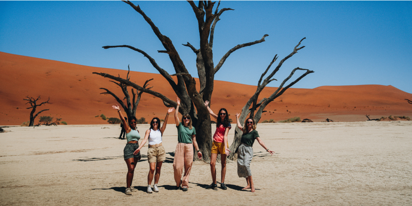 Les baroudeuses en Namibie