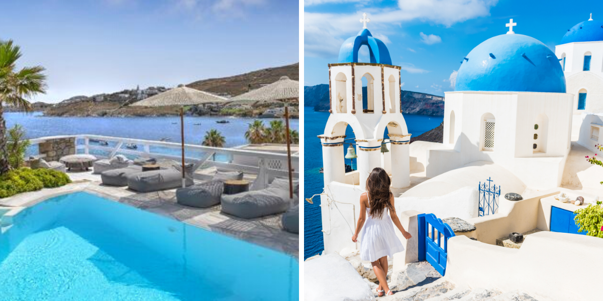 De Mykonos à Santorin