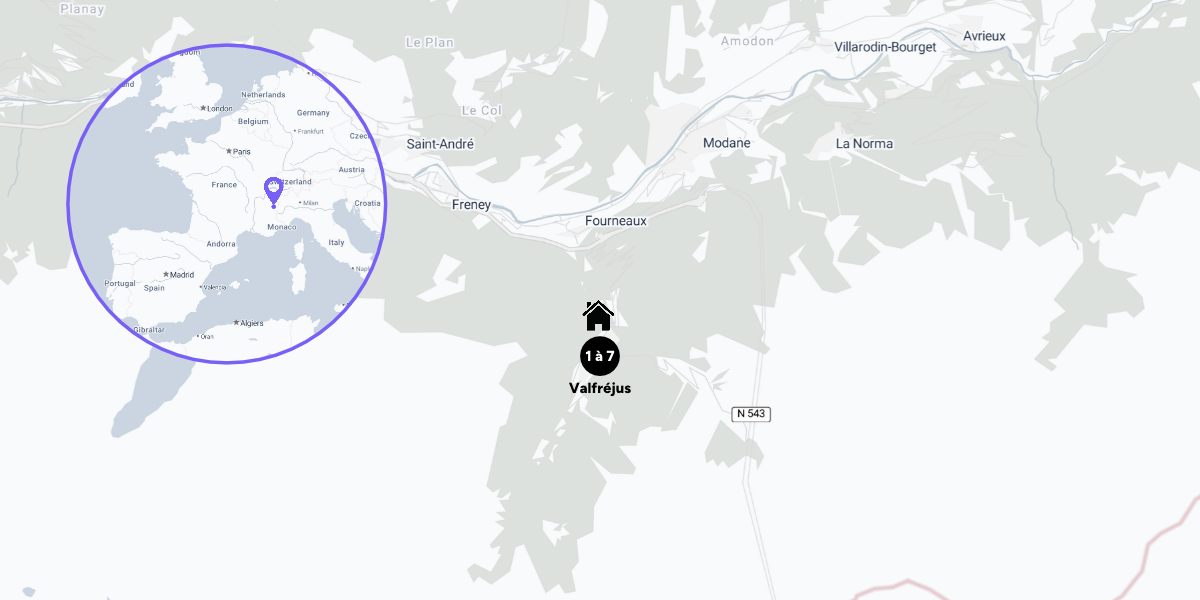 Carte du voyage