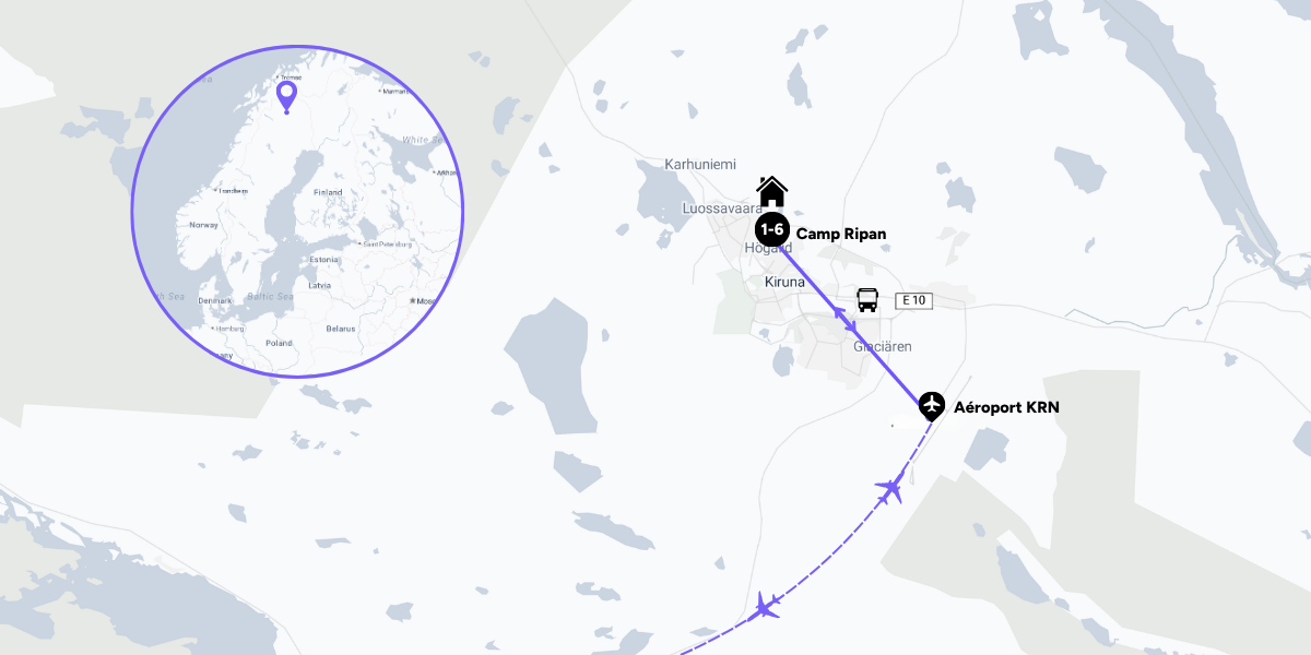 Carte du voyage