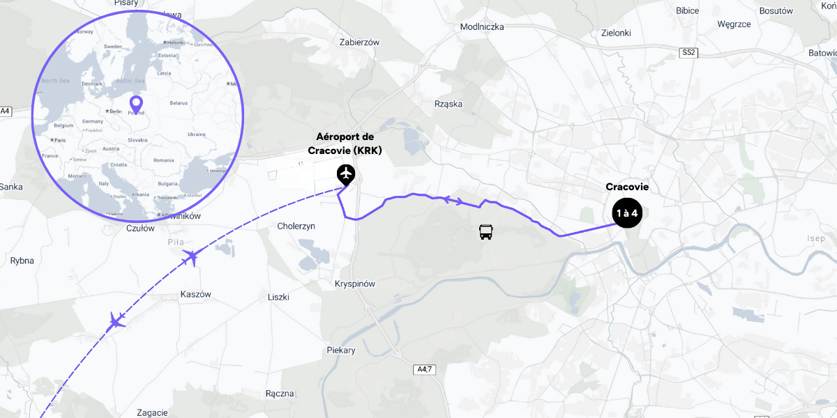 Carte du voyage