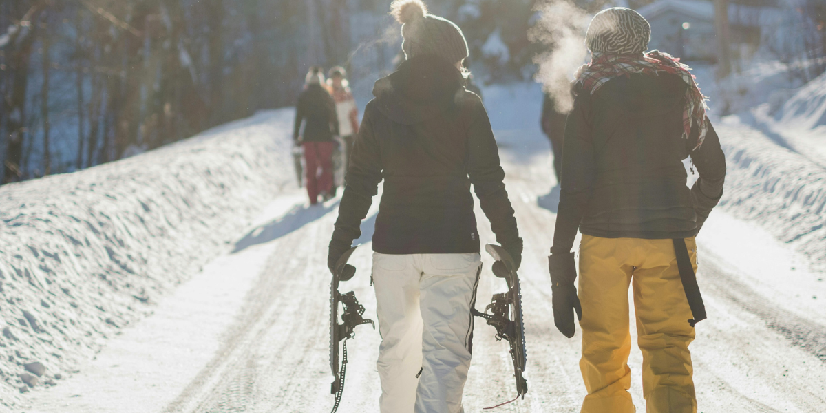 Les balades en raquettes dans les paysages immaculés - jours 4, 5 et 6 