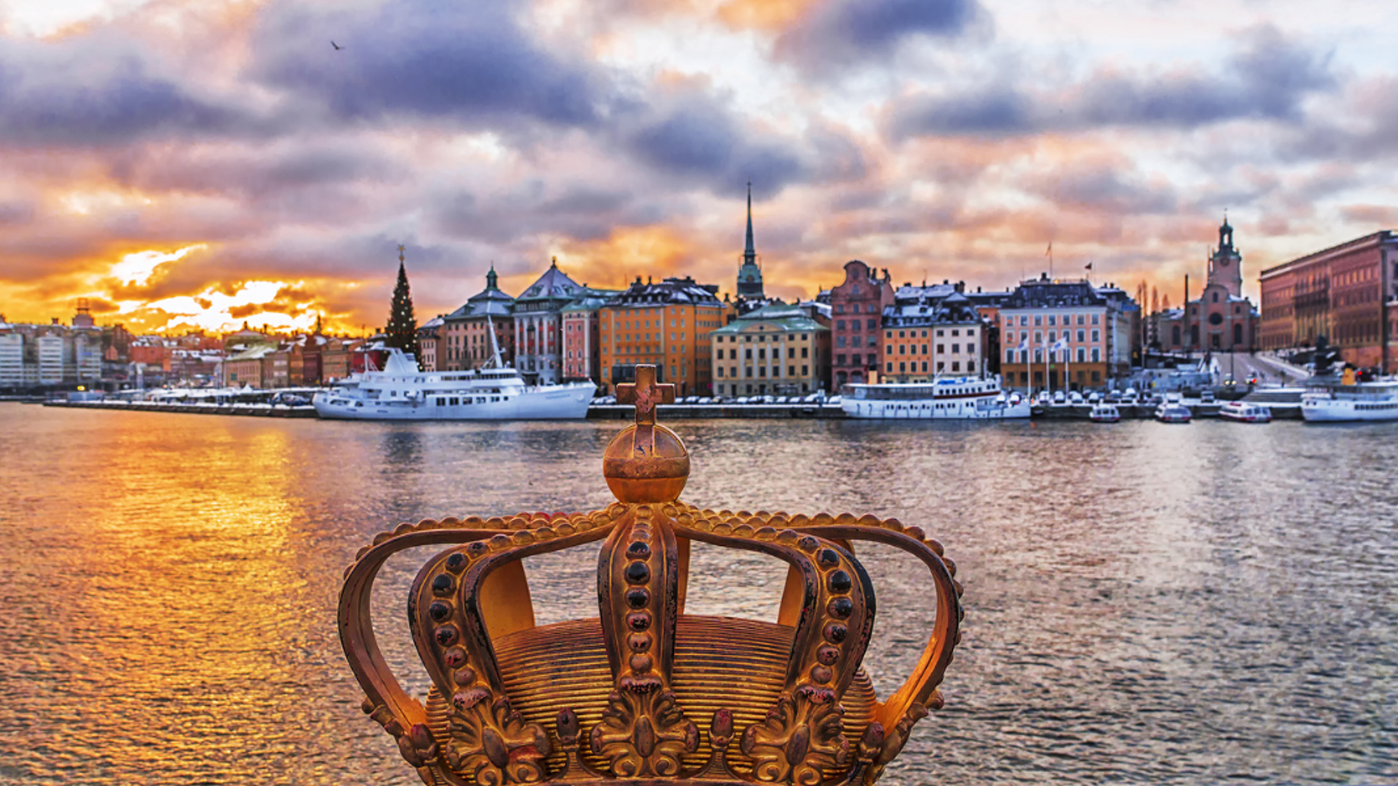 Jolie vue sur Stockholm !