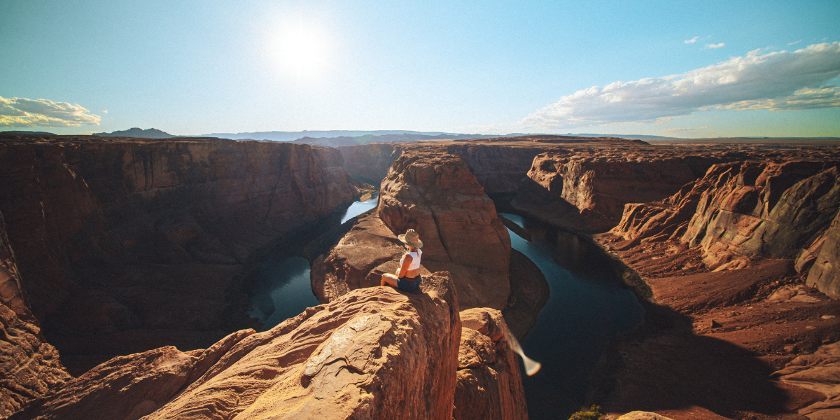Les formes spectaculaires de Horseshoe Bend (en été) - jour 4 ou 9 