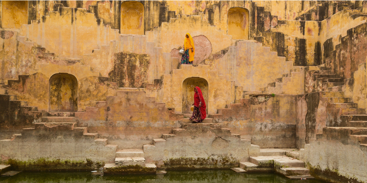 Les escaliers de Chand Baori - jour 9 