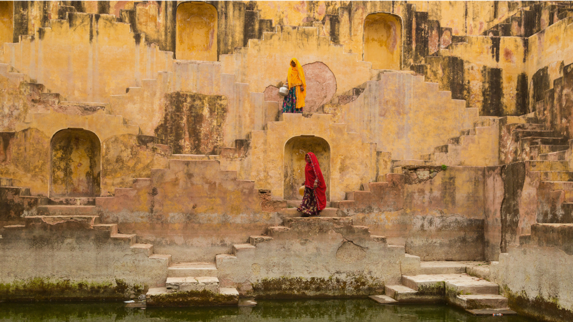 Les escaliers de Chand Baori - jour 9