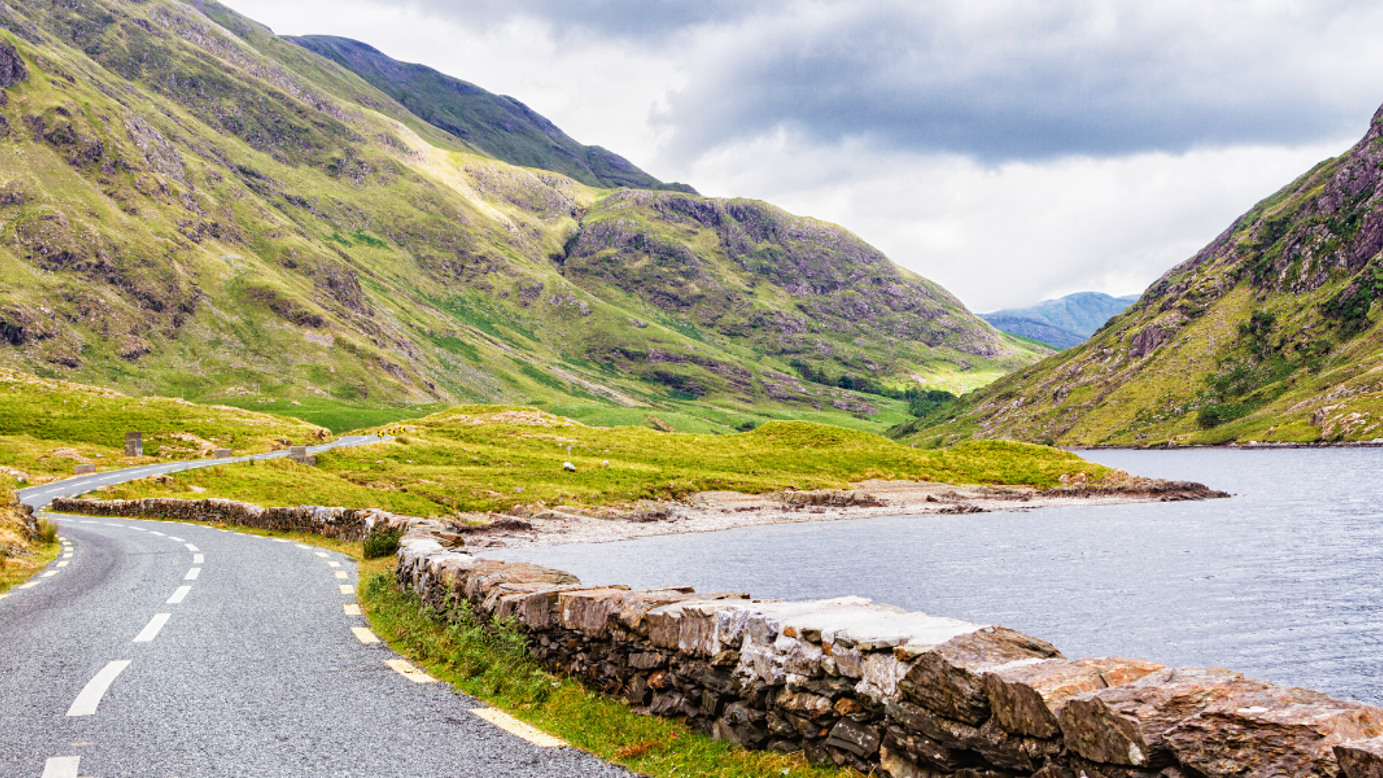 Un arrêt photo sur la route panoramique du fjord de Killary - Jour 3
