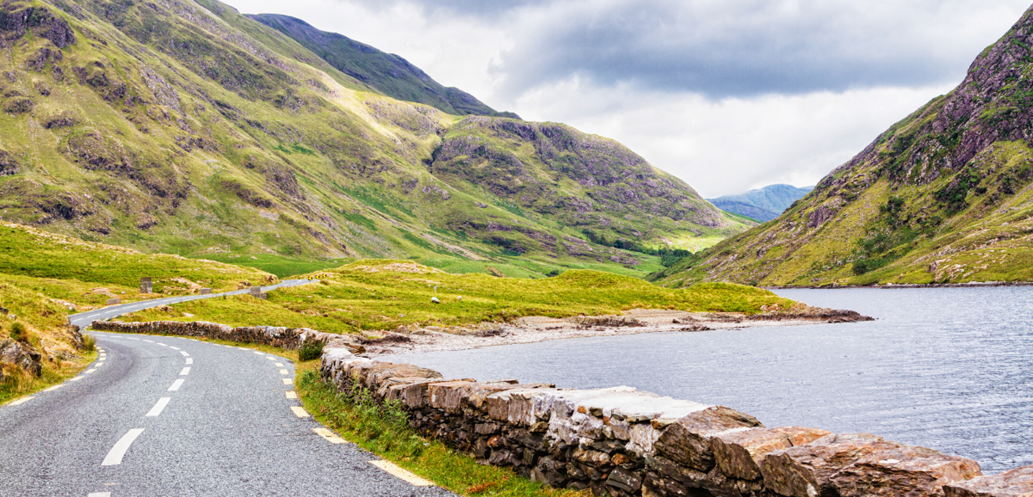Un arrêt photo sur la route panoramique du fjord de Killary - Jour 3