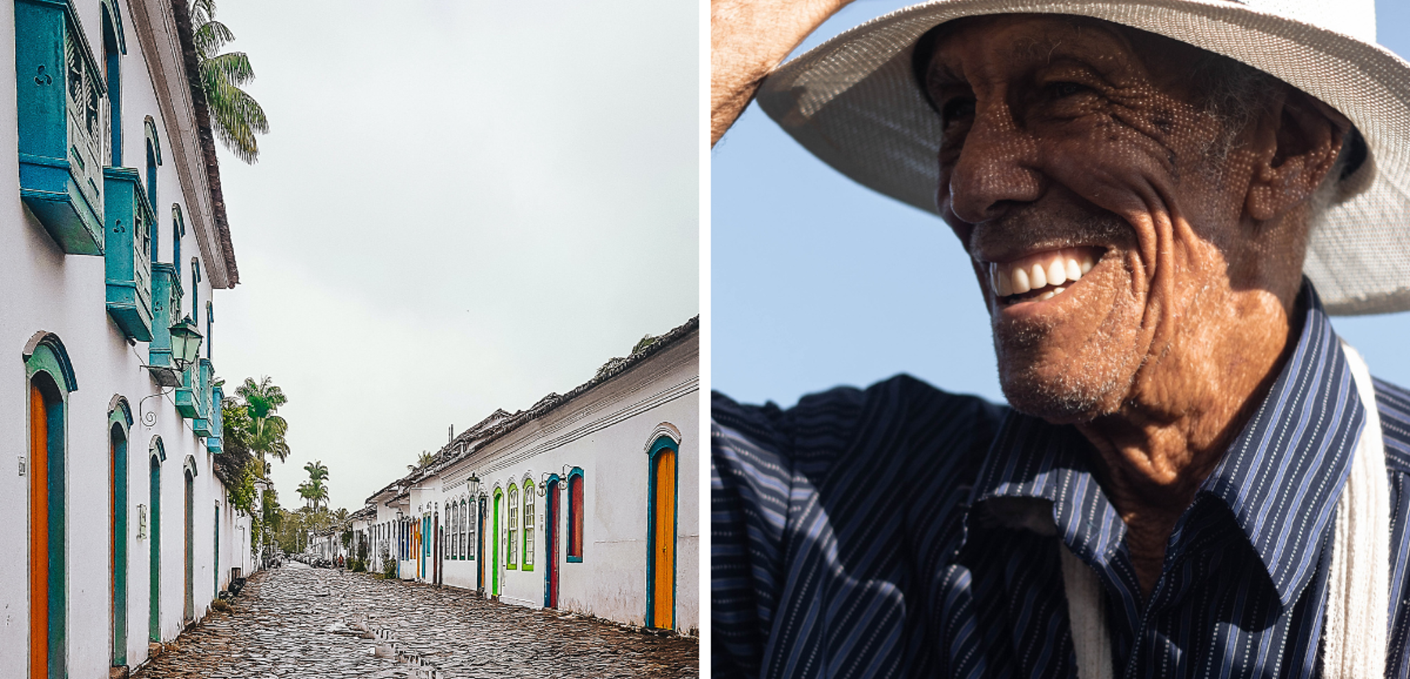 Les petites ruelles pavées et le sourire des habitants !