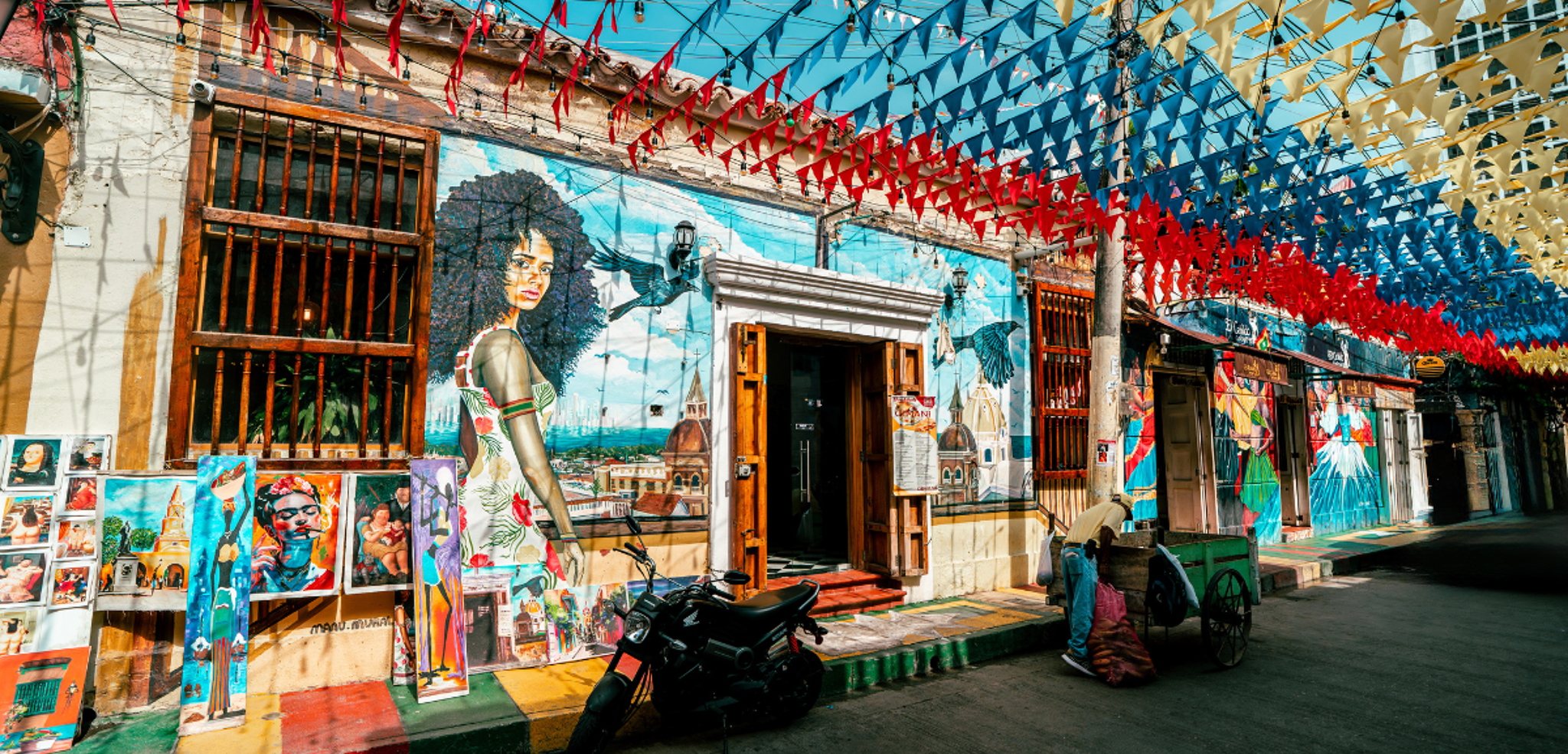 Les couleurs de la ville de Carthagène des Indes - J9