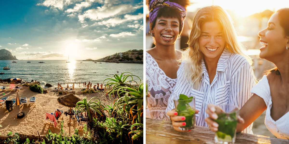 Profitez des plages paradisiaques entre Copines