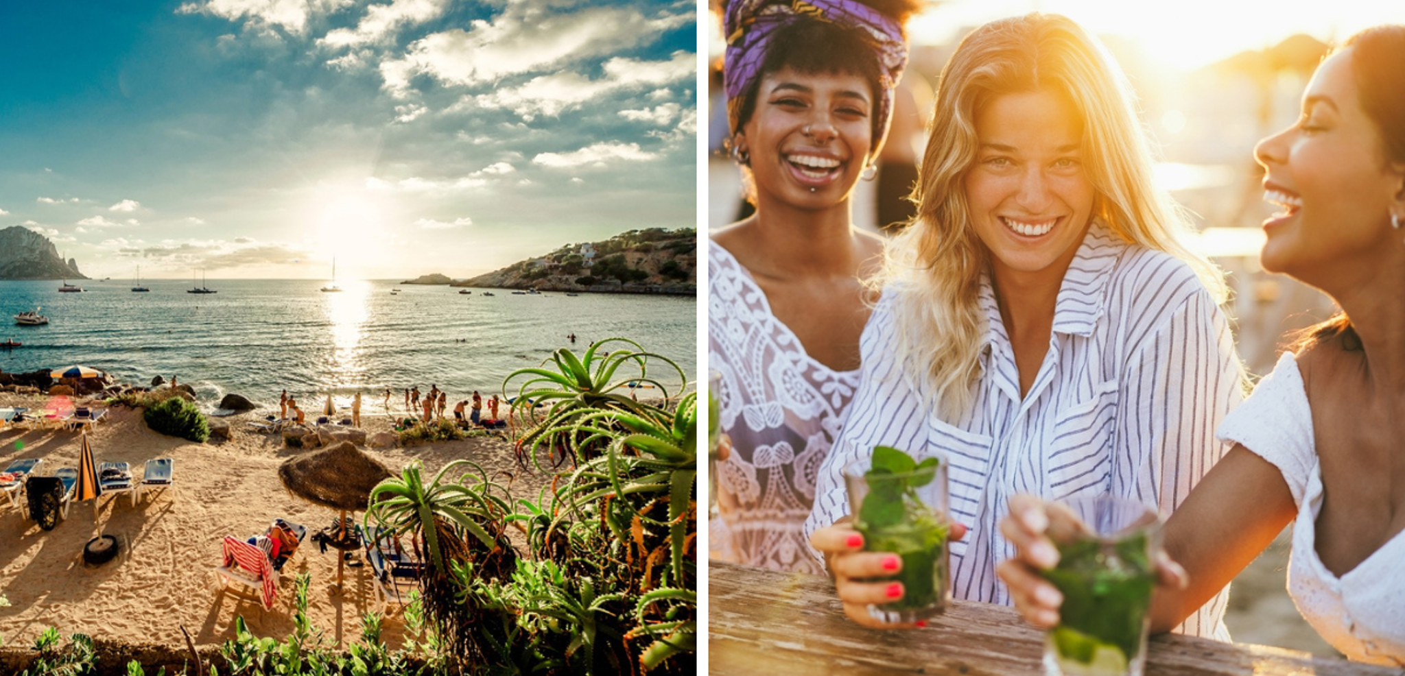 Profitez des plages paradisiaques entre Copines