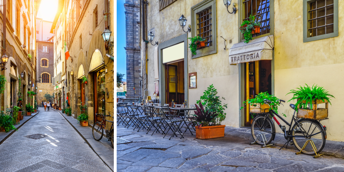 Serpentez dans les rues de la ville au fil des saisons 