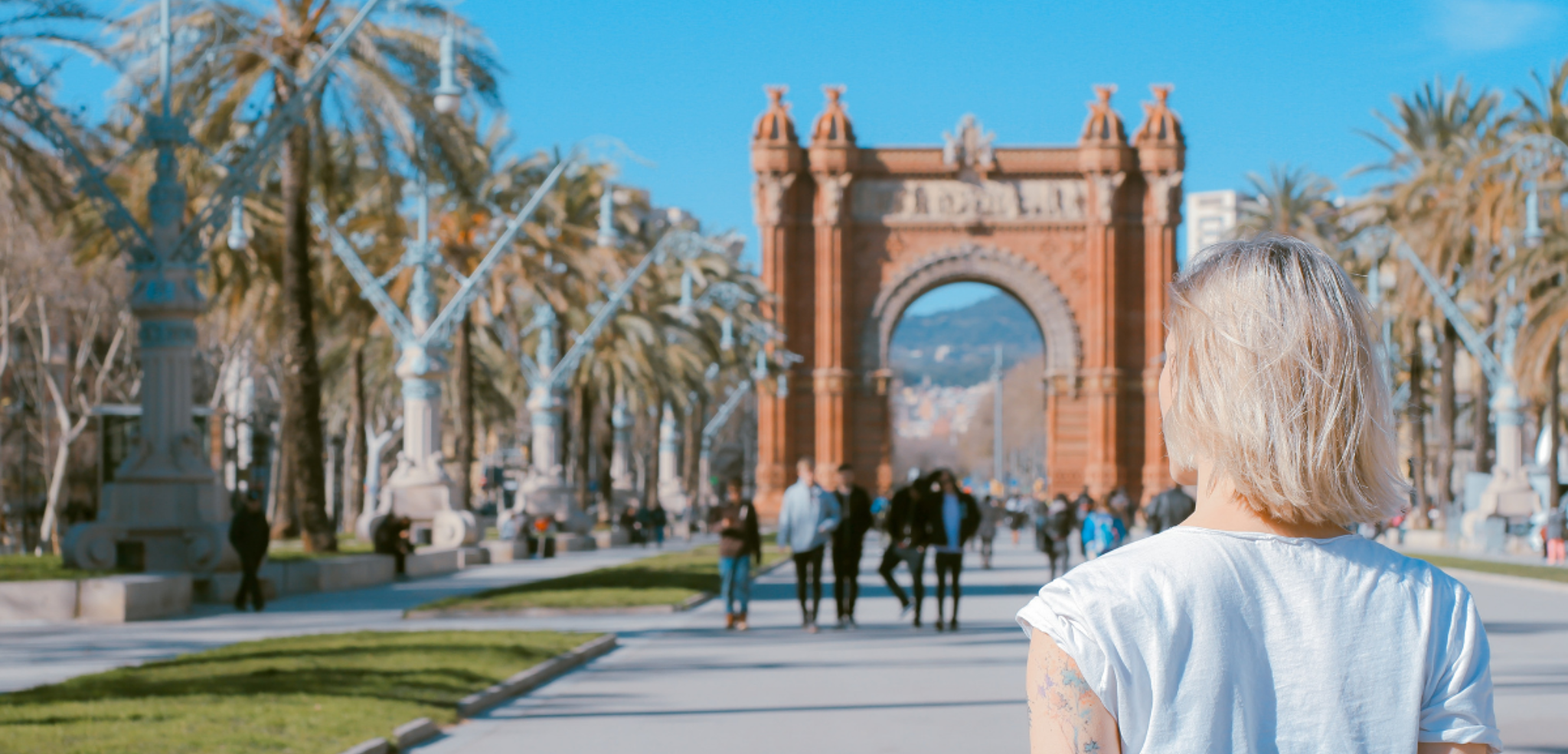 L'arc de triomphe de Barcelone