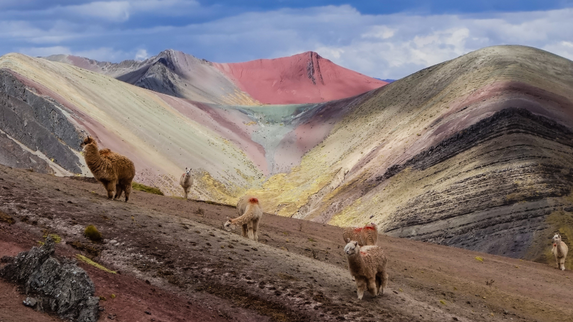 Une petite randonnée sur la montagne multicolore Palcoyo - jour 7